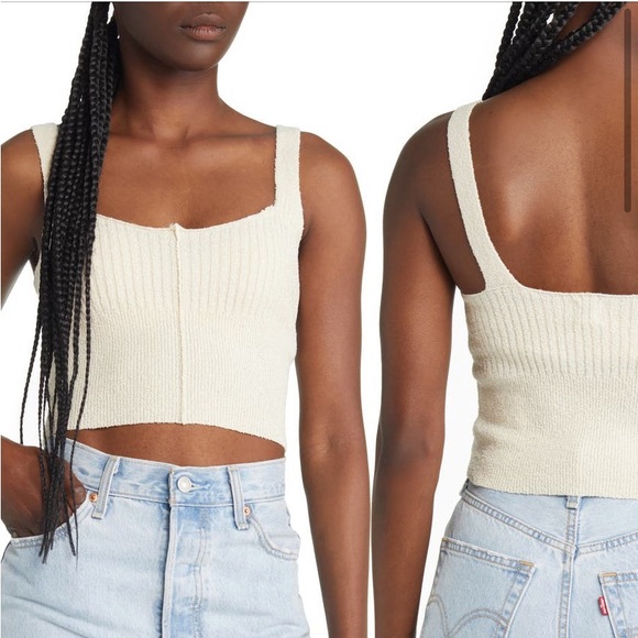 BDG ✨ URBAN OUTFITTERS KNIT SWEATER TANK TOP NWT - Picture 9 of 13